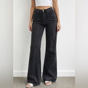 Abercrombie & Fitch Dark Gray Flare Jeans